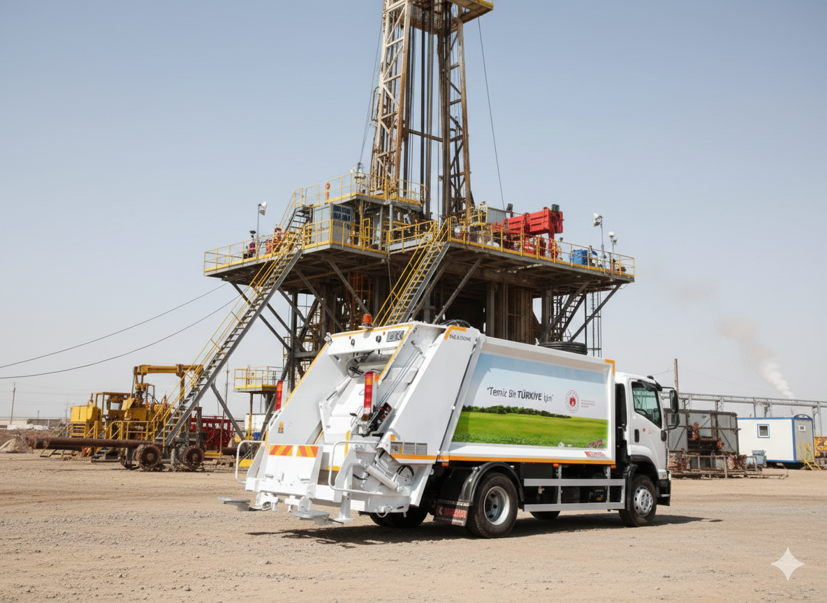 Özel Tertibatlı Lisanslı Evsel Atık Nakliye Aracı