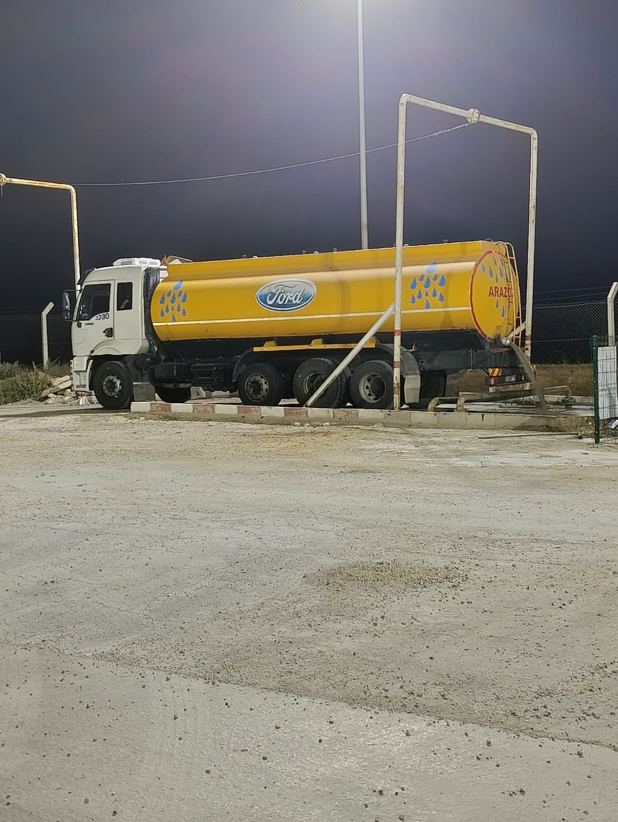 Mud-pit sıvısı nakliye